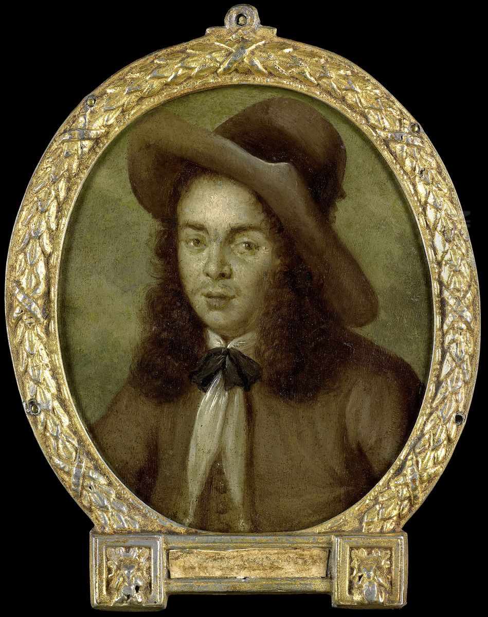 Aernout van Overbeke (1632-74). Reiziger en dichter Oil Painting by Jan Maurits Quinkhard