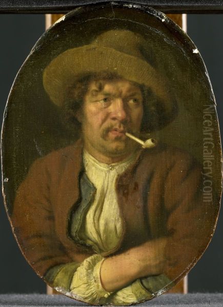 De roker Oil Painting by Ary de Vois