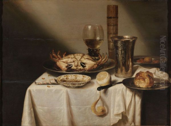 Stilleven Oil Painting by Jan Albertsz Rotius