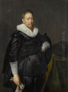Portret van een man, vermoedelijk uit het geslacht Pauw