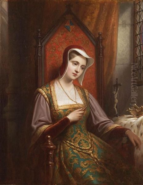 Ada van Holland in Exil Oil Painting by Jan Adam Kruseman