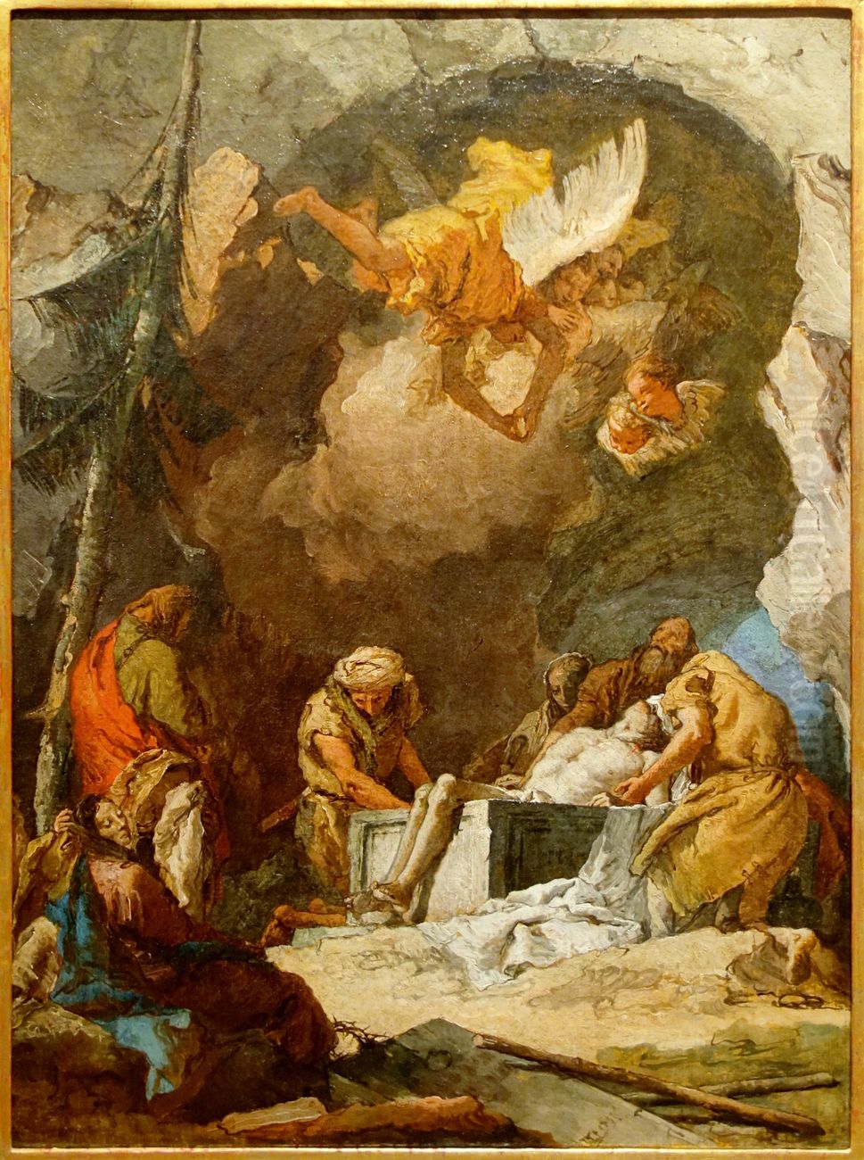 Deposition Oil Painting by Giovanni Battista Tiepolo