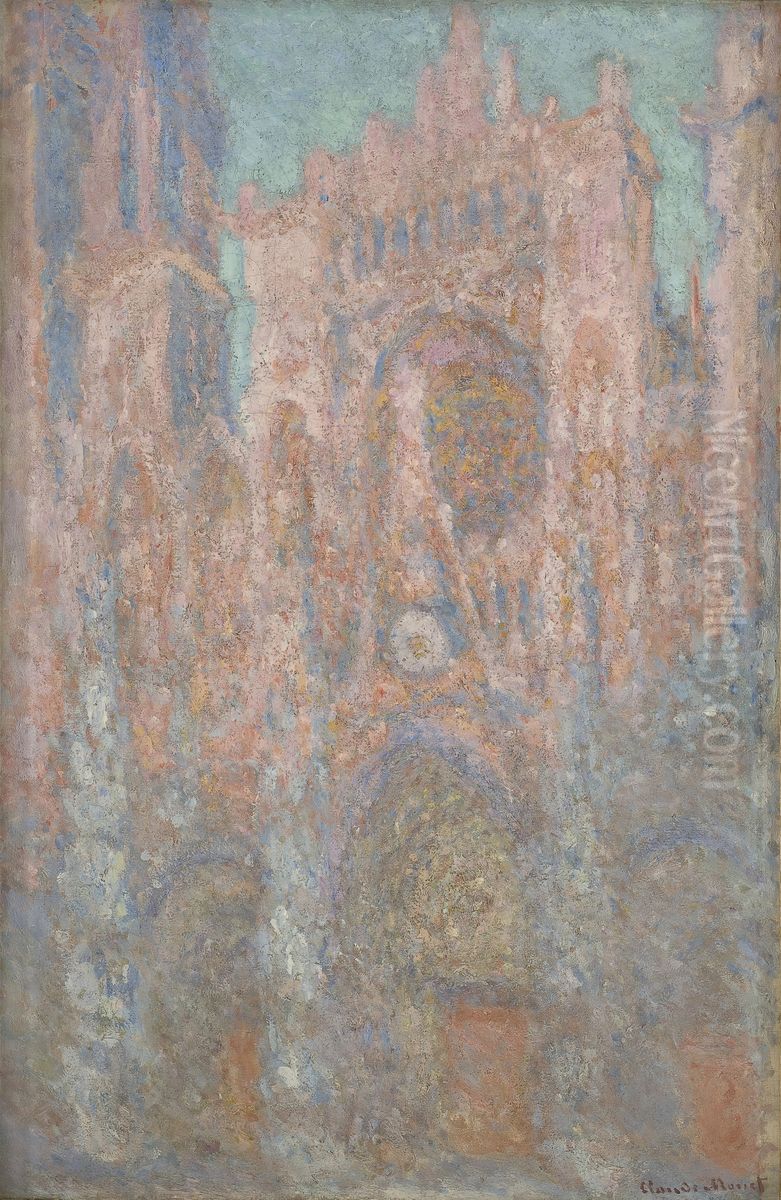 Kathedrale von Rouen Oil Painting by Claude Oscar Monet