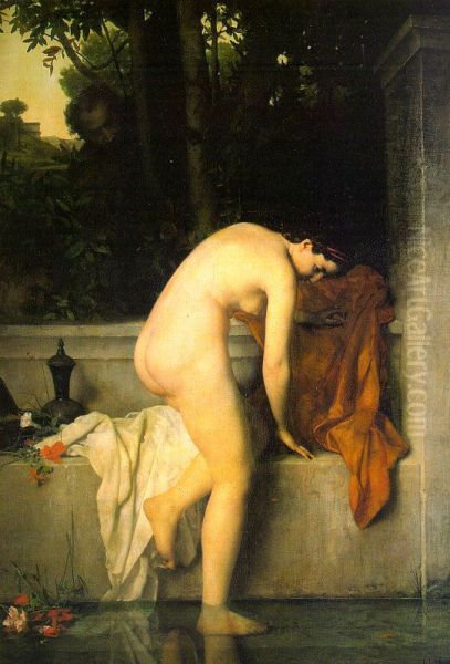 La chaste Suzanne Oil Painting by Jean-Jacques Henner