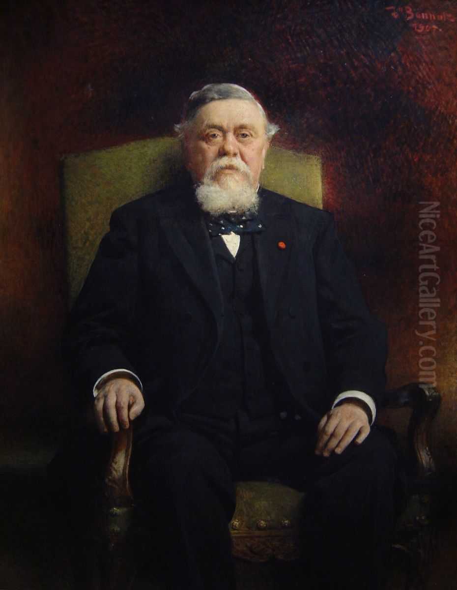 Armand Fallieres Oil Painting by Leon Bonnat