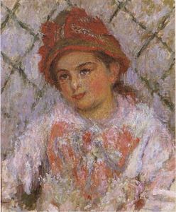 Blanche Hoschede as a Child
