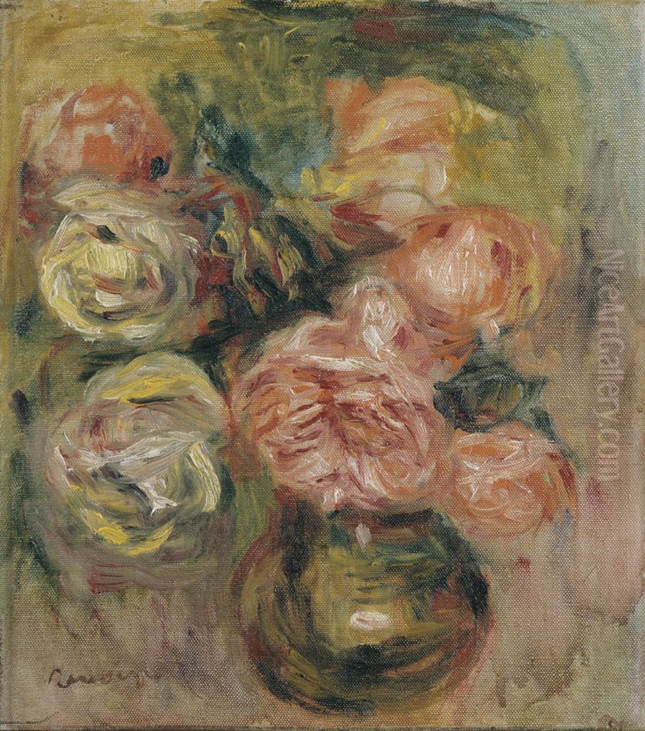 Bouquet of Roses Oil Painting by Pierre Auguste Renoir Bouquet of Roses Oil Painting by Pierre Auguste Renoir