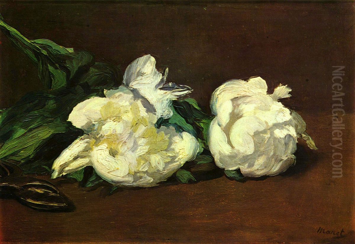 Still life Oil Painting by Edouard Manet