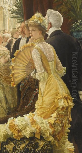 The Ball Oil Painting by James Tissot