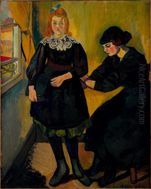 La Couturiere Oil Painting by Suzanne Valadon