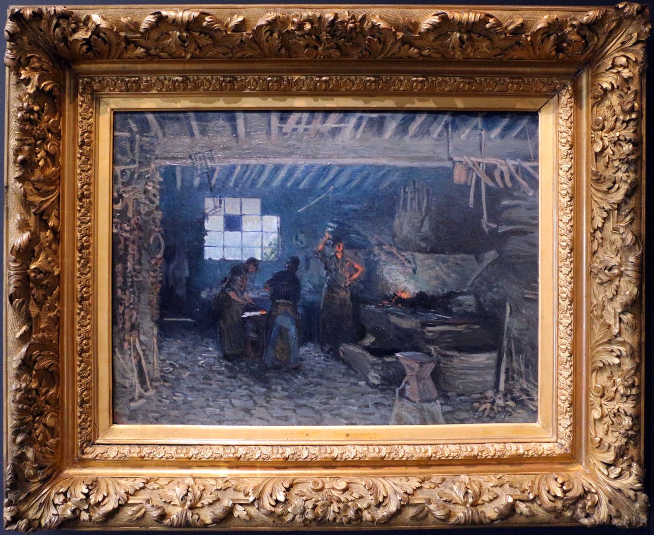 The forge in Marly-le-Roi Oil Painting by Alfred Sisley