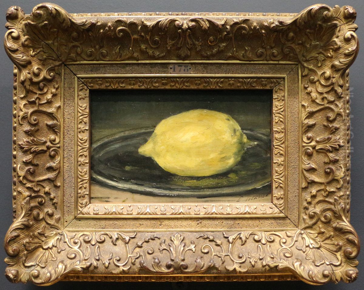 Le citron Oil Painting by Edouard Manet