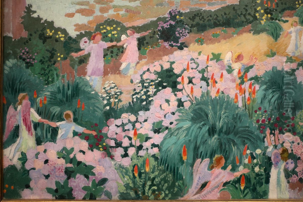 Paradise Oil Painting by Maurice Denis