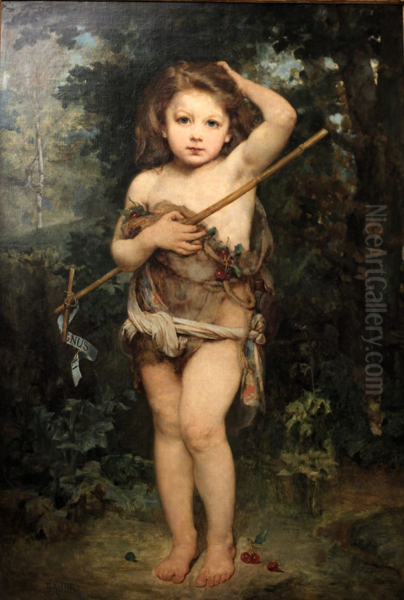 Le Petit Saint Jean Oil Painting by Paul-Jacques-Aime Baudry