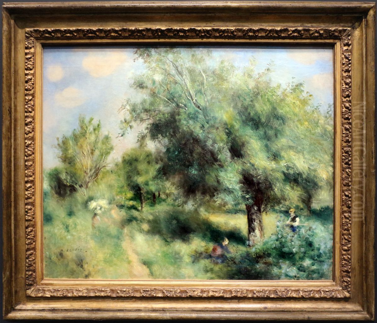 il pero inglese Oil Painting by Pierre Auguste Renoir