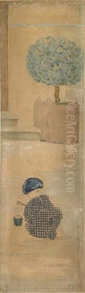 The Child with a Sandcastle Oil Painting by Pierre Bonnard