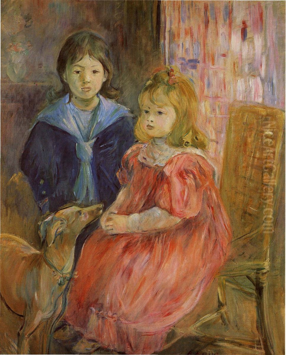 Les enfants de Gabriel Thomas Oil Painting by Berthe Morisot