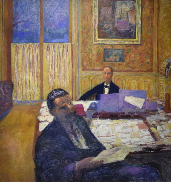 Les freres Bernheim-Jeune Oil Painting by Pierre Bonnard