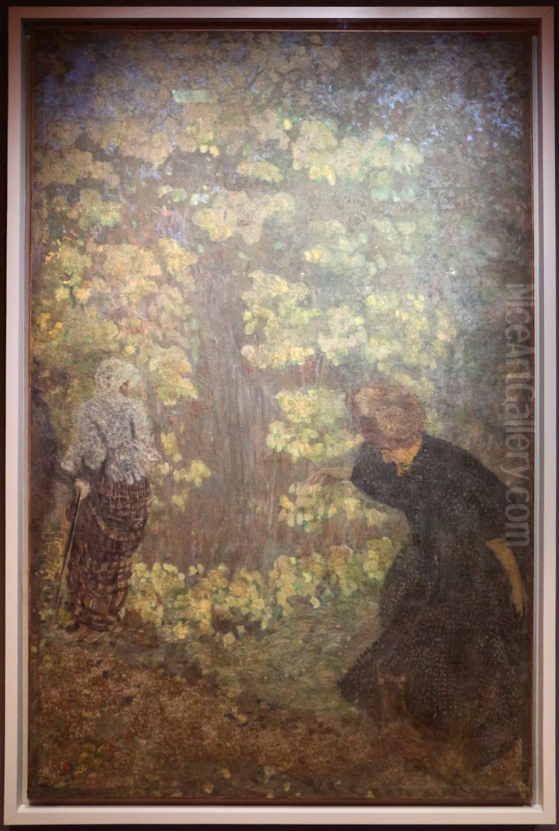 i lilla Oil Painting by Jean-Edouard Vuillard