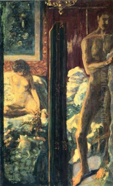 L'Homme et la Femme Oil Painting by Pierre Bonnard
