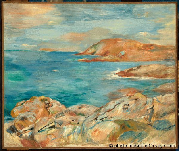 Marine Oil Painting by Pierre-Auguste Renoir