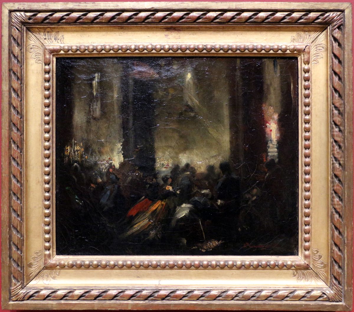 Celebration of the Eucharist Oil Painting by Jean-Baptiste Carpeaux