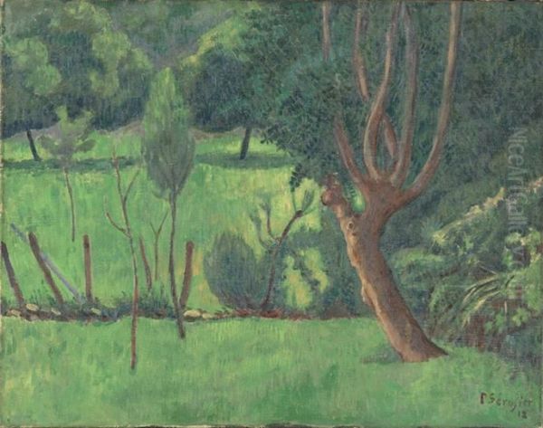 Paysage Oil Painting by Paul Serusier