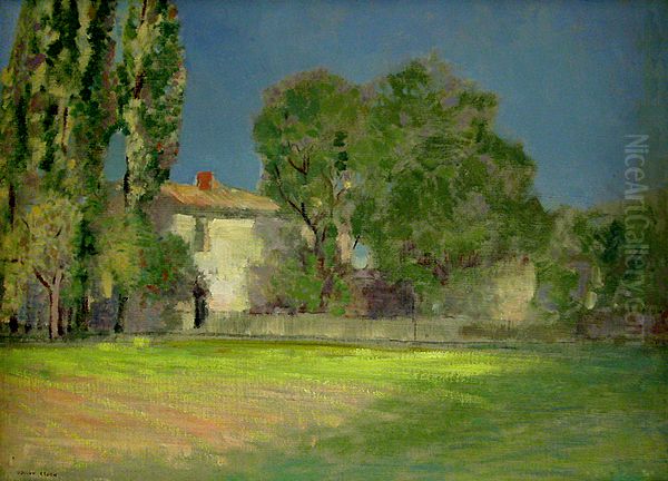 Peyrelebade Oil Painting by Odilon Redon