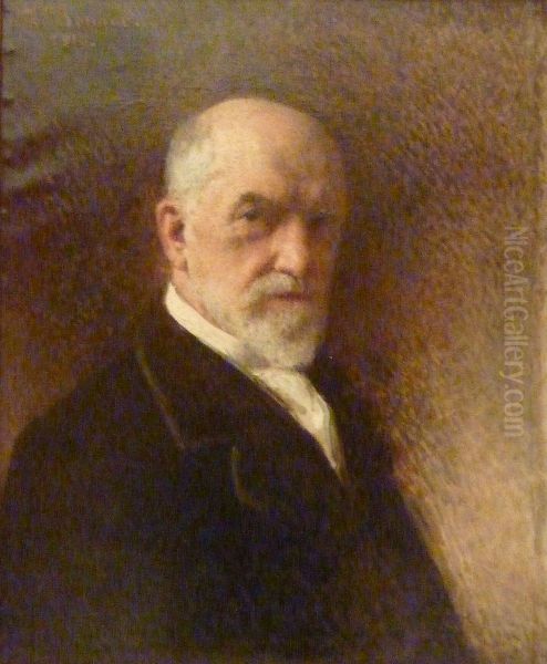 Portrait of the artist Oil Painting by Leon Bonnat