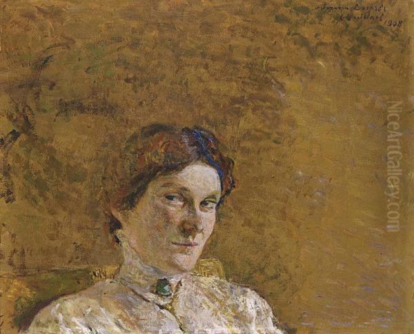 Portrait of Suzanne Despres Oil Painting by Edouard Vuillard
