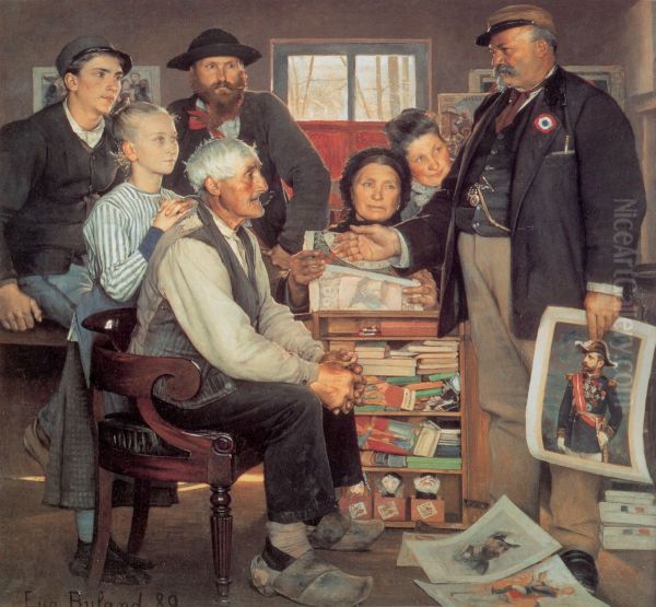 Propaganda Campaign Oil Painting by Eugene Buland