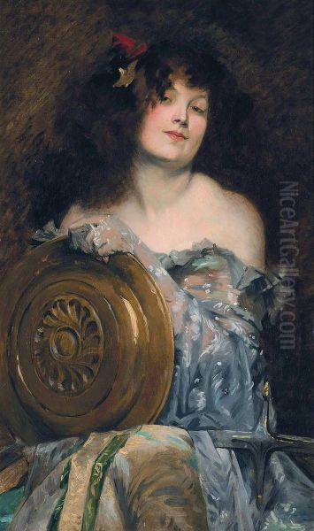 Salome Oil Painting by Carolina Carlesimo