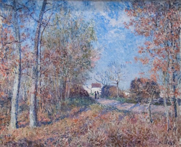 ou Oil Painting by Alfred Sisley