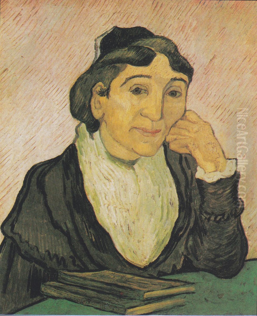 L'Arlesienne (Madame Ginoux) Oil Painting by Vincent Van Gogh