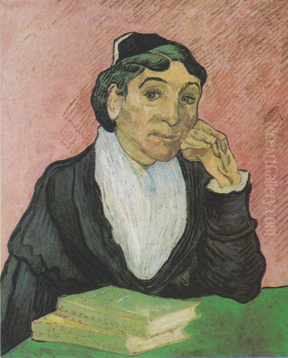 De vrouw van Arles / De Arlesienne Oil Painting by Vincent Van Gogh