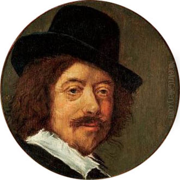 Frans Hals Museum De Hallen Haarlem - Imagedatabase Oil Painting by Frans Hals