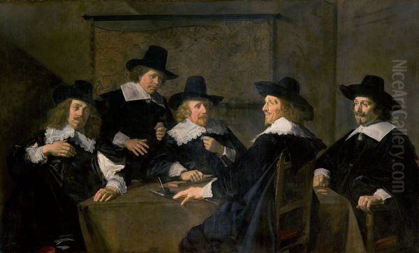 [1] Oil Painting by Frans Hals