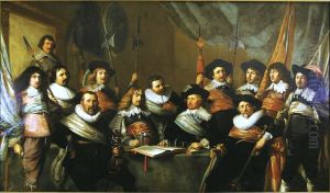 Officers of the Haarlem civic guard called the Cloveniers, or Musketeers, during the serving period 1639-1642.
