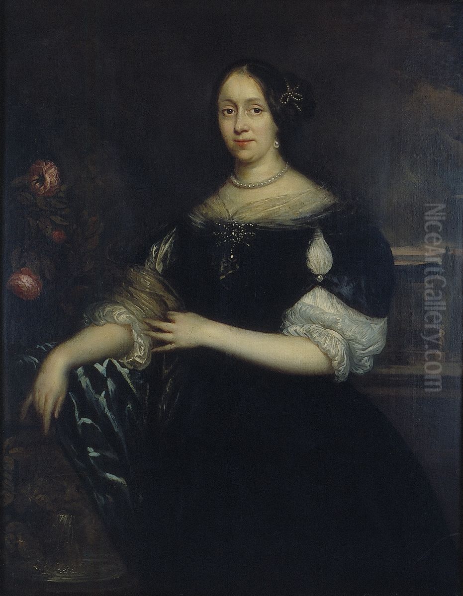Cornelia van Nierop Oil Painting by Jan de Baen