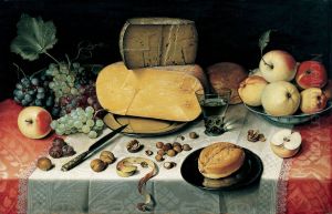 Still-Life with Fruit, Nuts and Cheese Still-Life with Fruit, Nuts and Cheese