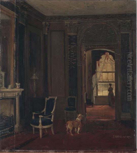 Interieur Oil Painting by Joan Berg