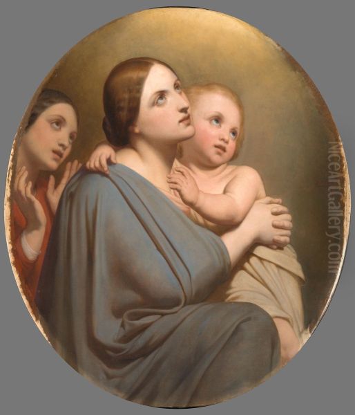 Zalig zijn de reinen van harte Oil Painting by Ary Scheffer