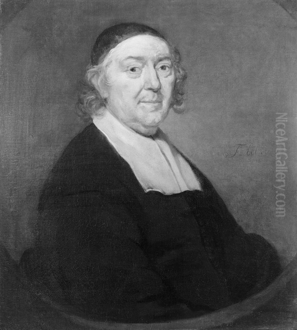 Portret van een man Oil Painting by Pieter van Anraedt