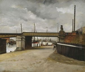Gezicht op de Westerdoksdijk