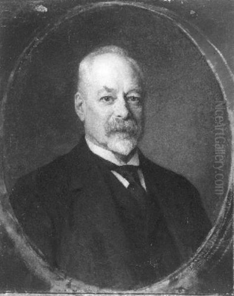 Willem Spakler (1839-1932) Oil Painting by Jan Veth