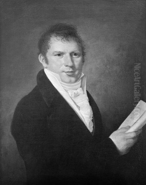 Cornelis Loots (1765-1834) Oil Painting by Adriaan de Lelie