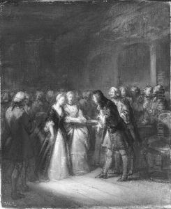 Anno 1758. De gouvernante verschijnt voor de laatste maal in de vergadering der Staten-Generaal