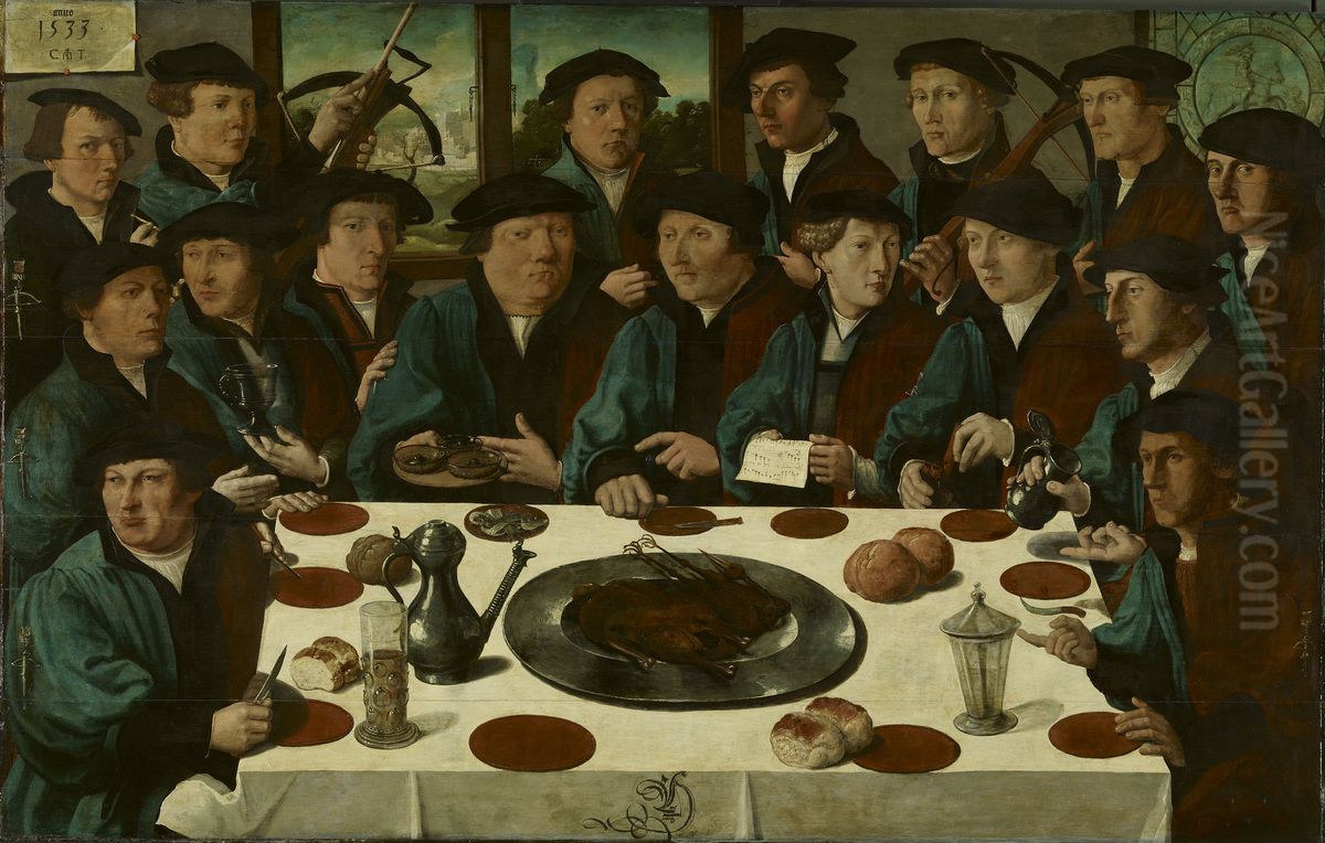 Banquet of Squad D of the Crossbow Civic Guards, ,,The Braspenning Banquet