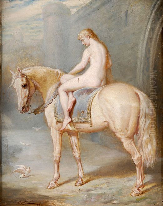 Lady Godiva Oil Painting by unknown