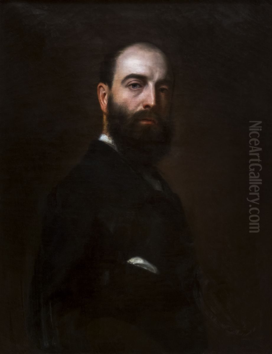Self-portrait Oil Painting by Louis de Planet